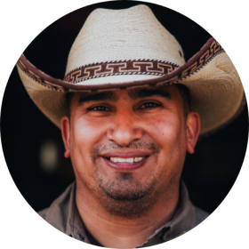 Gerardo Martinez is a Naval Academy graduate and former Marine Corps Officer. After his service, inspired by a community farm he visited in Cameroon, Gerardo returned to the U.S. with a mission to recreate that spirit. He purchased a rundown property in Edgewater, Maryland, and transformed it into Wild Kid Acres, a thriving regenerative farm. Gerardo is also the founder of the Maryland International Agriculture Conference, which promotes global collaboration on food accessibility and climate awareness. He is also the founder of the Global Alliance for Latinos in Agriculture (GALA) am advocacy organization for Latino growers. Now he is set on building Wild Kid Acres into the first farming franchise! In his spare time, he enjoys rock climbing, competing in the Mexican Rodeo (Charreada), and spending time with his wife and two young children.