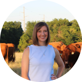 Myriah Johnson holds a B.S. in ag economics from Oklahoma State University, a M.S. in ag economics and a Ph.D. in animal science from Texas A&M University. She grew up on a cattle, wheat and soybean farm in Oklahoma and remains involved today. Myriah joined Farm Credit Services of America in 2022 as Vice President, Corporate Sustainability to start their sustainability program. As such, she launched work across multiple internal business units and conducted innovative sustainable agricultural finance research. Further, as one of the early Farm Credit Associations involved in this area, she has influenced the philosophy of the Farm Credit System on the topic. In May 2024 Myriah joined the Farm Credit System’s Sustainability workgroup. Myriah previously held positions at the National Cattlemen’s Beef Association and the Noble Research Institute where she became involved with the U.S. Roundtable for Sustainable Beef (USRSB), a multi-stakeholder initiative developed to advance, support, and communicate continuous improvement in sustainability of the U.S. beef value chain.
